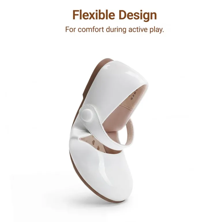 Girls’ Mary Jane Flats with Arch Support