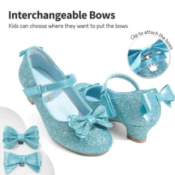 Girls Mary Jane Low Heel Dress Shoes