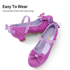 Girls Mary Jane Low Heel Dress Shoes