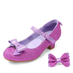 Girls Mary Jane Low Heel Dress Shoes