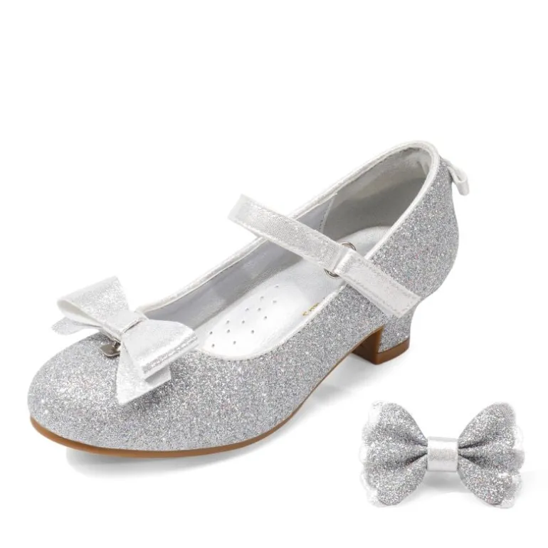 Girls Mary Jane Low Heel Dress Shoes