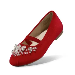 Girl's Mary Jane Pearl Ballerina Flats