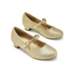 Girls Mary Jane Shoes with Low Heels