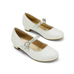 Girls Mary Jane Shoes with Low Heels