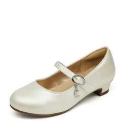 Girls Mary Jane Shoes with Low Heels