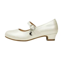 Girls Mary Jane Shoes with Low Heels