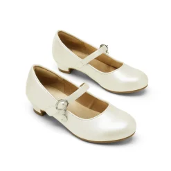 Girls Mary Jane Shoes with Low Heels