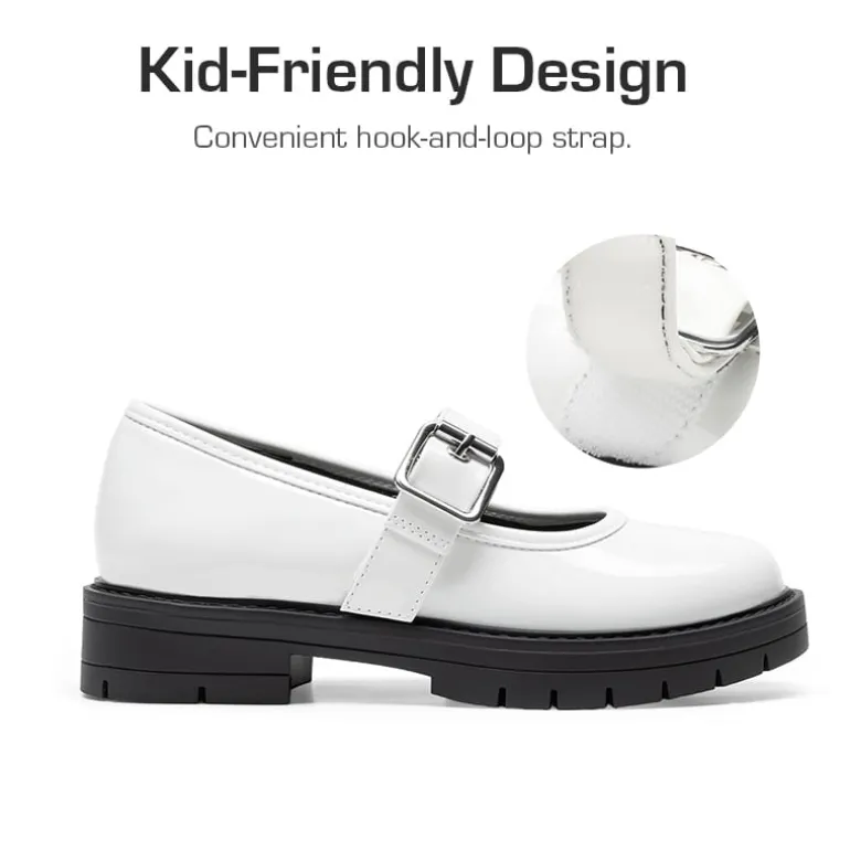 Girls’ Mary Janes Non-Slip School Shoes