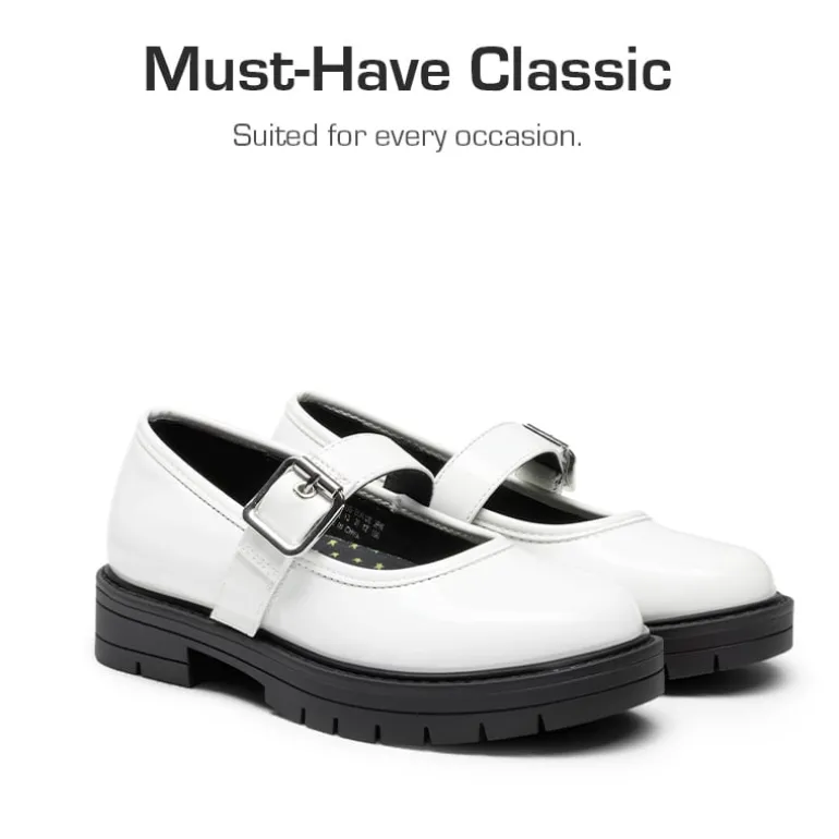 Girls’ Mary Janes Non-Slip School Shoes