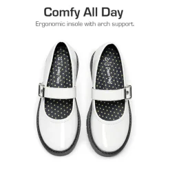 Girls’ Mary Janes Non-Slip School Shoes