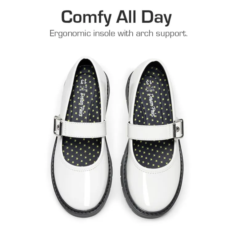 Girls’ Mary Janes Non-Slip School Shoes