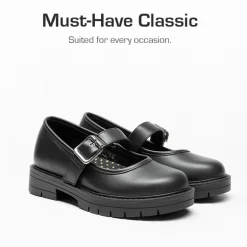 Girls’ Mary Janes Non-Slip School Shoes