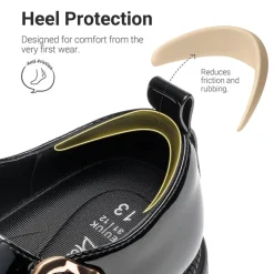 Girls' Mary Jane T-Strap Dress Shoes with Arch Support