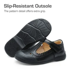 Girls' Mary Jane T-Strap School Flats