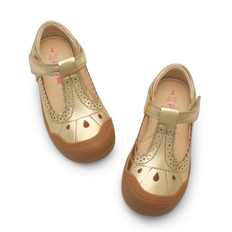 Girls' Mary Jane T-Strap School Flats