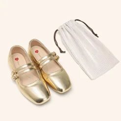 Girls’ Memory Foam Dress Flats with Arch Support