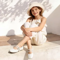 Girls’ Memory Foam Dress Flats with Arch Support