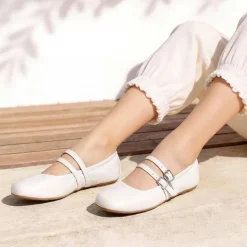 Girls’ Memory Foam Dress Flats with Arch Support