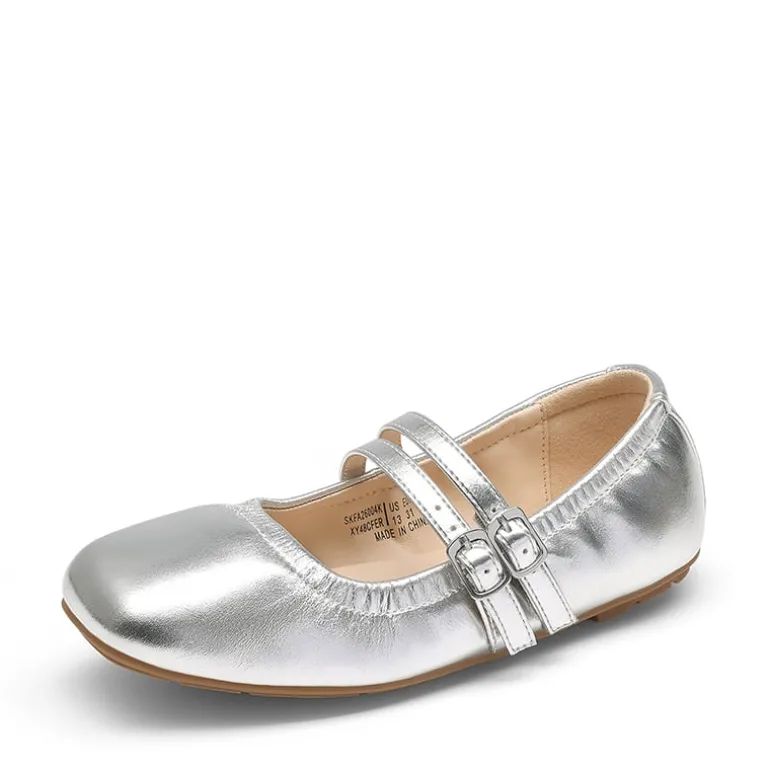 Girls’ Memory Foam Dress Flats with Arch Support