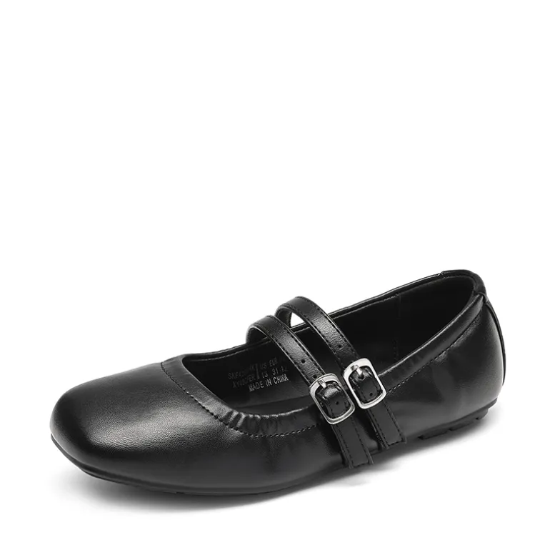 Girls’ Memory Foam Dress Flats with Arch Support