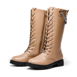 Girls Non-Slip Knee High Riding Boots