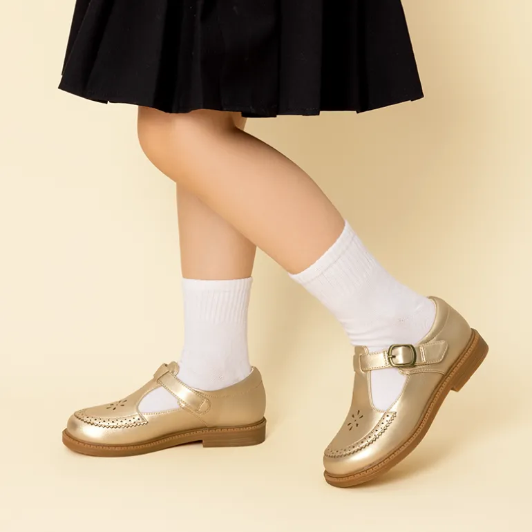Girls’ Non-Slip T-Strap Mary Janes