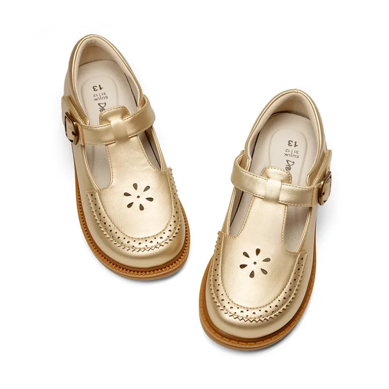 Girls’ Non-Slip T-Strap Mary Janes