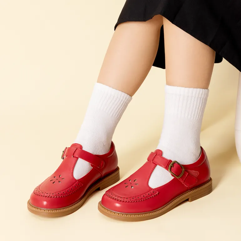 Girls’ Non-Slip T-Strap Mary Janes