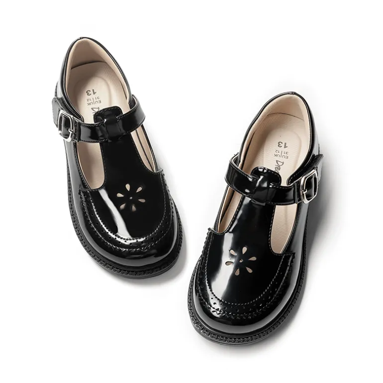 Girls’ Non-Slip T-Strap Mary Janes