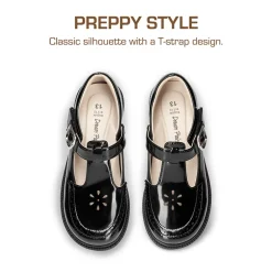 Girls’ Non-Slip T-Strap Mary Janes