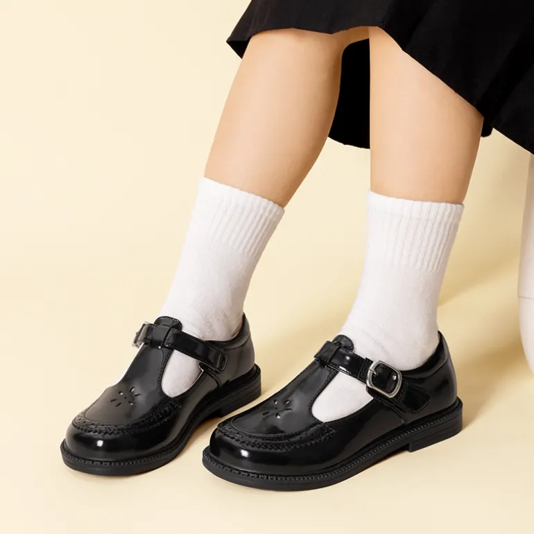 Girls’ Non-Slip T-Strap Mary Janes