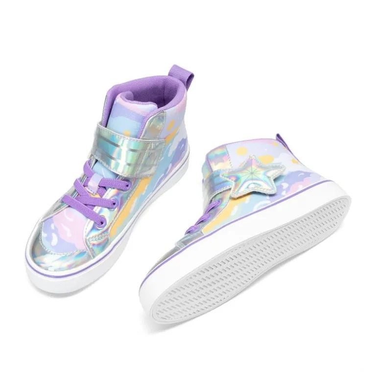 Girls’ Ombre High-Top Sneakers