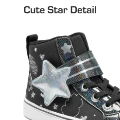 Girls’ Ombre High-Top Sneakers