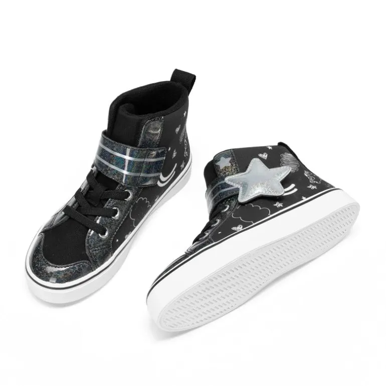 Girls’ Ombre High-Top Sneakers
