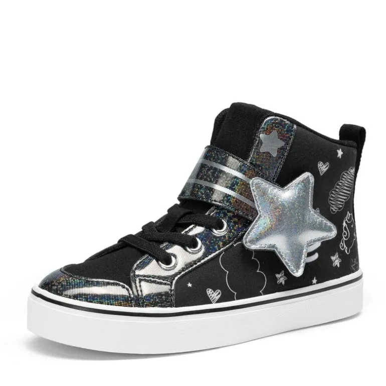 Girls’ Ombre High-Top Sneakers