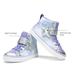 Girls’ Ombre High-Top Sneakers