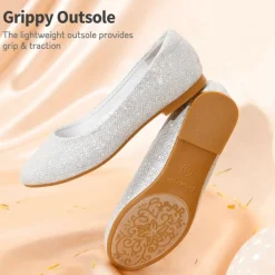 Girl's Slip on Ballerina Flats