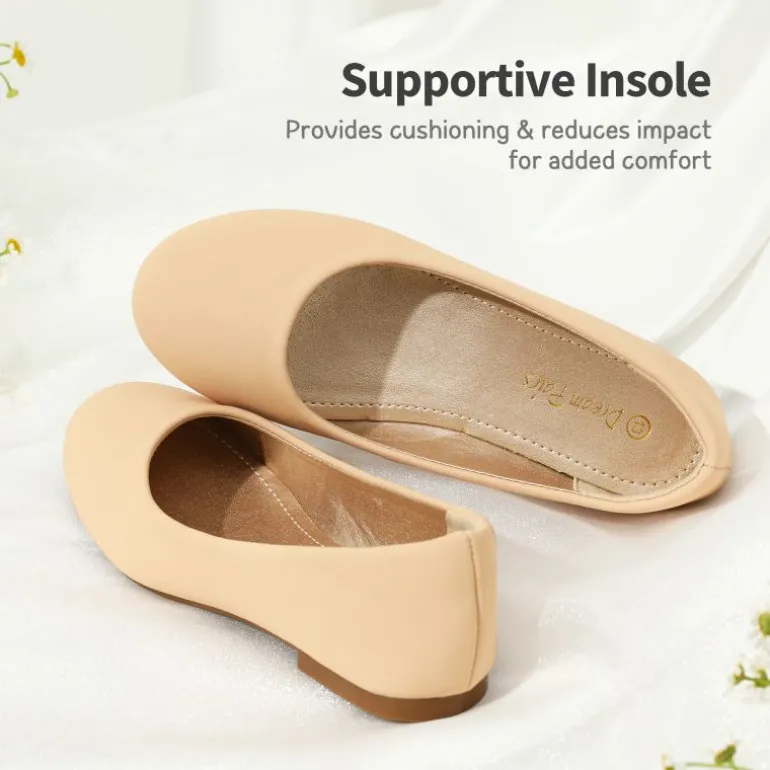 Girl's Slip on Ballerina Flats