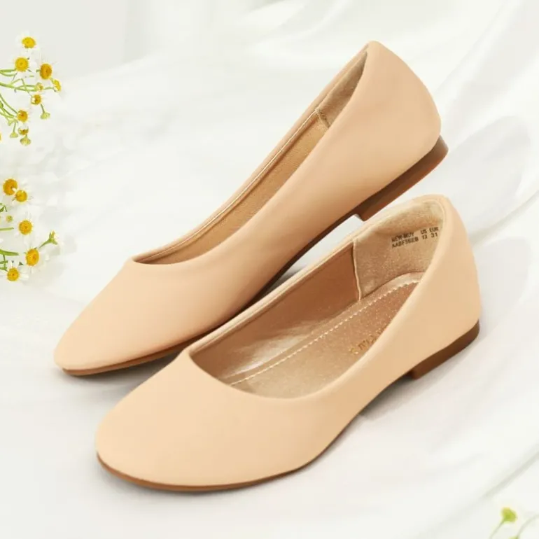 Girl's Slip on Ballerina Flats