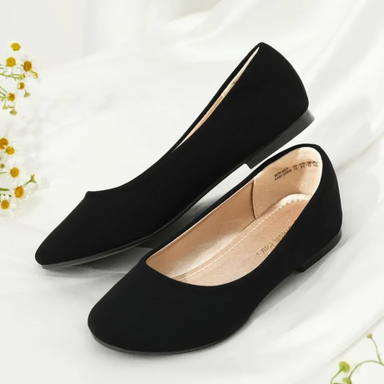 Girl's Slip on Ballerina Flats