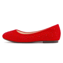 Girl's Slip-On Party Ballerina Flats