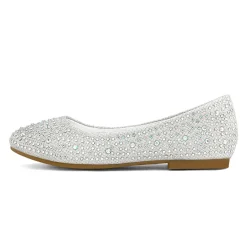 Girl's Slip-On Party Ballerina Flats