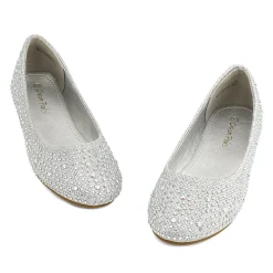 Girl's Slip-On Party Ballerina Flats