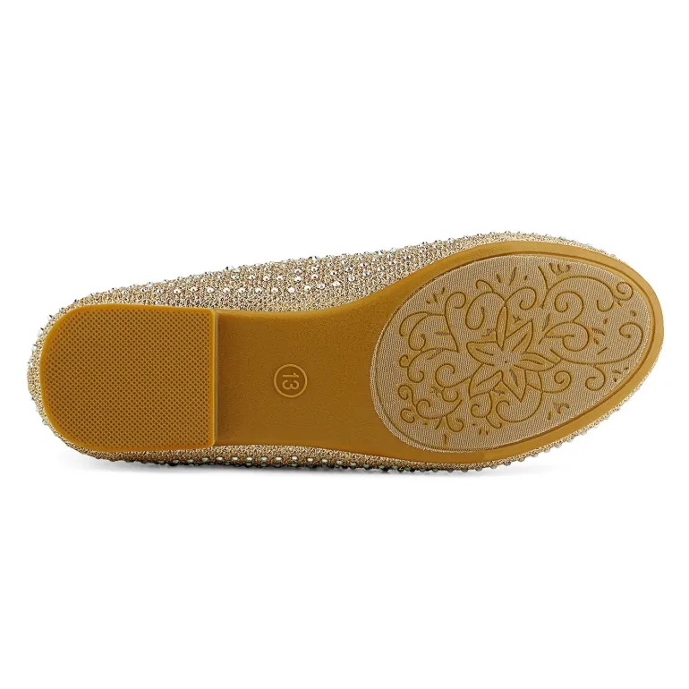 Girl's Slip-On Party Ballerina Flats