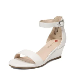 Girls’ Sparkly Wedge Sandals with Cushioned Heel