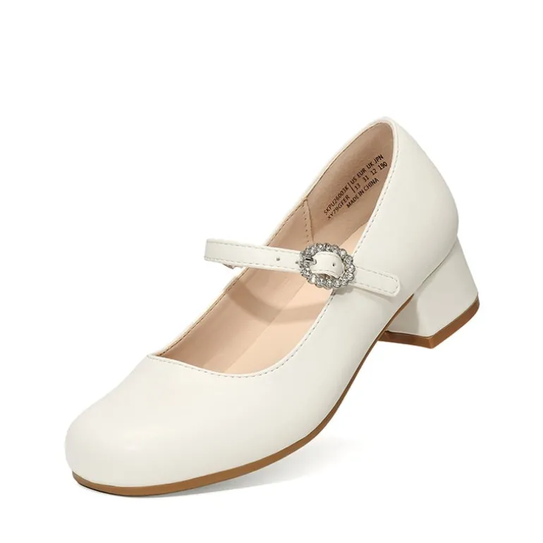 Girls’ Square Toe Heels