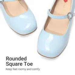 Girls’ Square Toe Heels