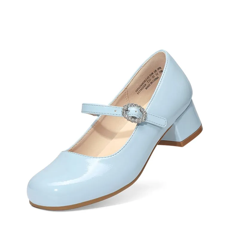 Girls’ Square Toe Heels