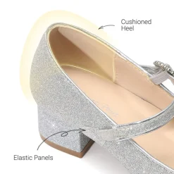 Girls’ Square Toe Heels