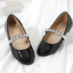 Girl's Strap Mary Jane Ballerina Flats